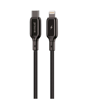 Кабель Proove Dense Metal Type-C to Lightning 27W (2m) Black
