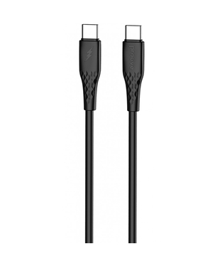 Кабель Proove GridLine Type-C to Type-C 60W (1m) Black