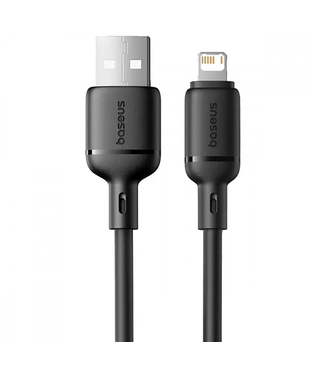 Кабель Baseus Silky Series Fast Charging Lightning 2.4A (1m) Black