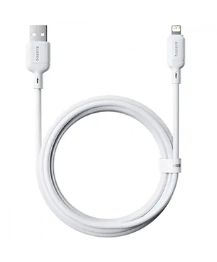 Кабель Baseus Silky Series Fast Charging Lightning 2.4A (2m) White