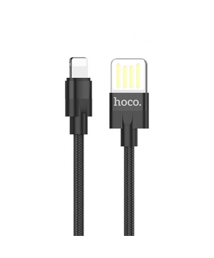 Кабель Hoco U55 Outstanding Lightning (1.2m) Black