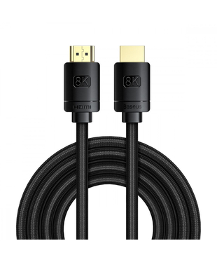 Кабель Baseus High Definition HDMI 8K to HDMI 8K (3m) Black