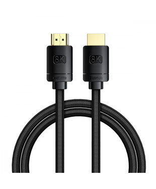 Кабель Baseus High Definition HDMI 8K to HDMI 8K (1m) Black