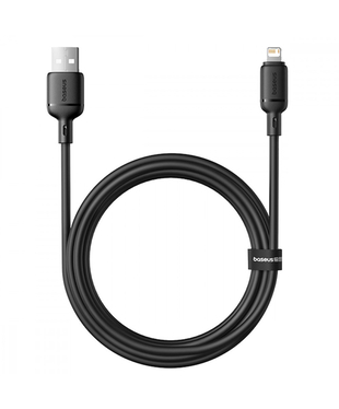 Кабель Baseus Silky Series Fast Charging Lightning 2.4A (2m) Black