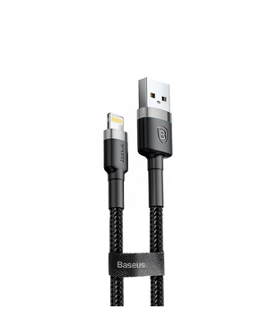 Кабель Baseus Cafule Lightning Cable 2A (3m) Gray/black