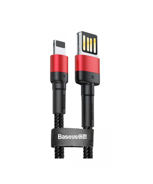 Кабель Baseus Cafule Lightning Special Edition 2.4A (1m) Red/black