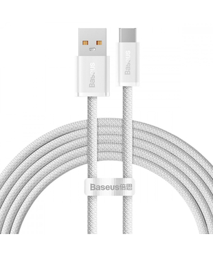 Кабель Baseus Dynamic Series Fast Charging Type-C 100W (2m) White