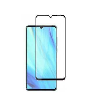 Защитное стекло Huawei P30 Lite/Nova 4e/ZTE A7 2019/ZTE A7 2020, black