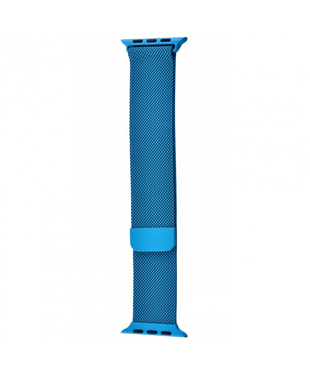 Ремешок Milanese Loop Apple Watch 42/44 mm Light Blue, Цвет: Синий, Оригинальное название цвета: Light Blue, Диагональ экрана: 1,78 (44 mm)