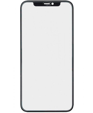 Стекло дисплея Apple iPhone 12/12 Pro Black Glass with OCA