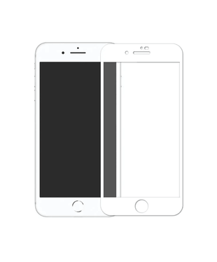 Защитное стекло для Apple iPhone 7/8 White Full Glue 9D