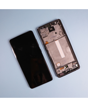 Дисплей для Samsung A525F Galaxy A52 Black AMOLED original F