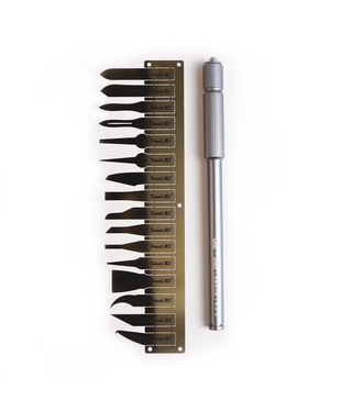 Лопатка для снятия процессоров QianLi 011 с набором насадок