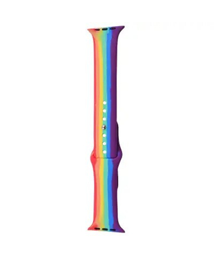 Ремешок Apple Watch Sport Band 42 mm/44 mm (M)  Pride, Цвет: Разноцветный, Оригинальное название цвета: Pride, Диагональ экрана: 1,78 (44 mm)