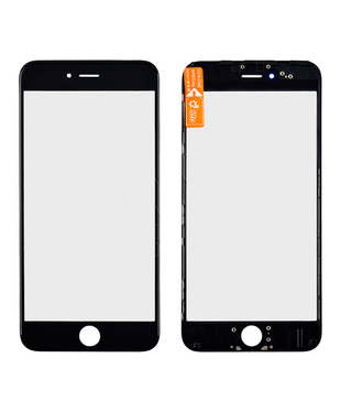 Стекло дисплея Apple iPhone 6 Plus Black Glass with OCA