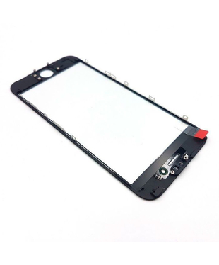Стекло дисплея Apple iPhone 6S Black Full Glass with OCA