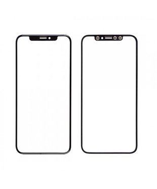 Стекло дисплея Apple iPhone X/XS Black Glass with OCA