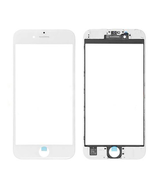 Стекло дисплея Apple iPhone 6S White Full Glass with OCA