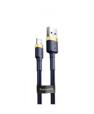 Кабель Baseus Cafule Lightning 1.5A (2m) Gold/blue