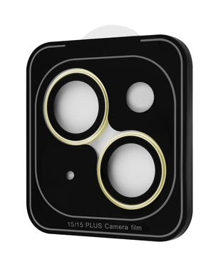 Захист камери Proove Achilles iPhone 15/15 Plus Yellow