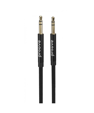 Кабель AUX Proove Weft (1m) Black