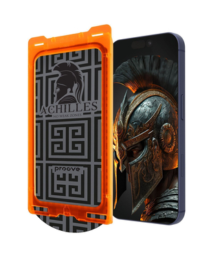Захисне скло Proove Achilles Installation Box iPhone 14 Pro/15/16 Black
