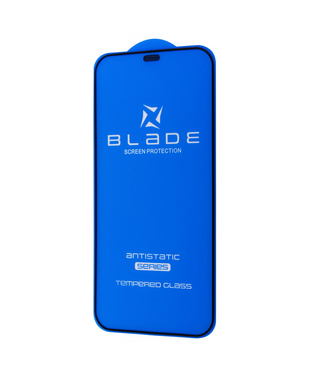 Захисне скло BLADE ANTISTATIC Series Full Glue iPhone 12/12 Pro Black