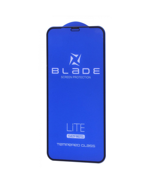 Захисне скло BLADE LITE Series Full Glue iPhone Xs Max/11 Pro Max без упаковки Black