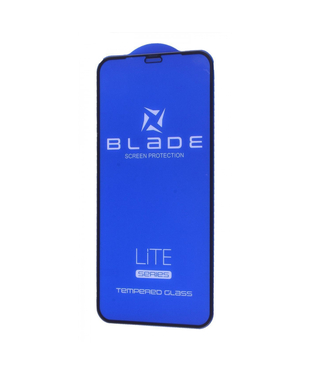 Захисне скло BLADE LITE Series Full Glue iPhone 12/12 Pro без упаковки Black