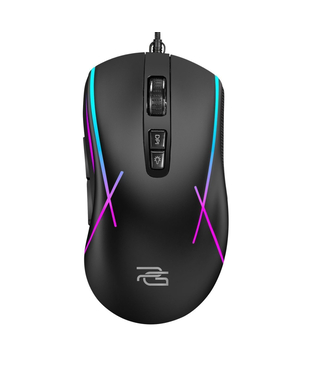 Дротова ігрова миша Proove Gaming Defiant Black