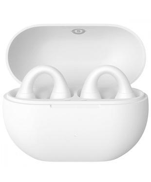 Бездротові навушники Baseus Bass 15 Clip Open-Ear TWS White