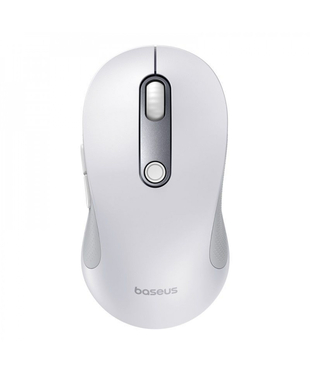 Бездротова Комп'ютерна Миша Baseus F02 Ergonomic Wireless Mouse (without Battery) White
