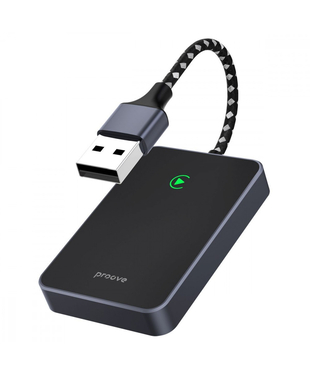 Бездротовий адаптер CarPlay Proove СP-01 Wireless Car Adapter Black