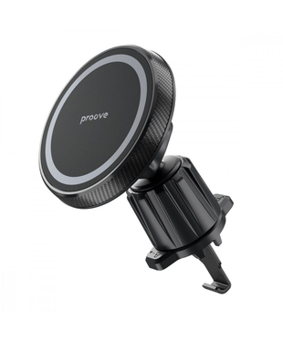 Автомобільний тримач Proove Carbon Magnetic Air Outlet Car Mount Magnetic Ring Black