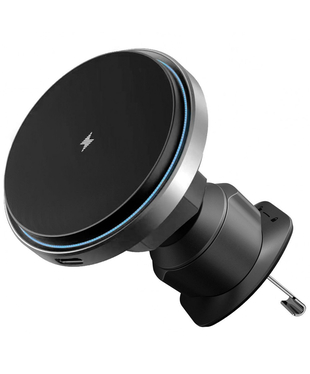 Автомобільний тримач з бездротовою зарядкою Proove Magic Circle Pro 15W Black