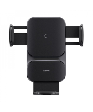 Автомобільний тримач з бездротовою зарядкою Baseus Wisdom Auto Alignment 15W Black