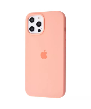 Чехол силиконовый  Full Cover Apple iPhone 12 Pro Max  Grapefruit