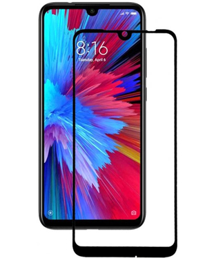 Защитное стекло Xiaomi Redmi 7 Black Full Glue