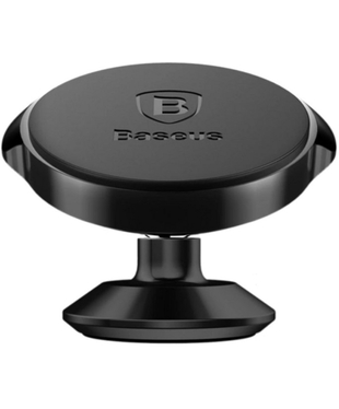 Автодержатель Baseus Small Ears Series Magnetic Suction Vertical Type  Black