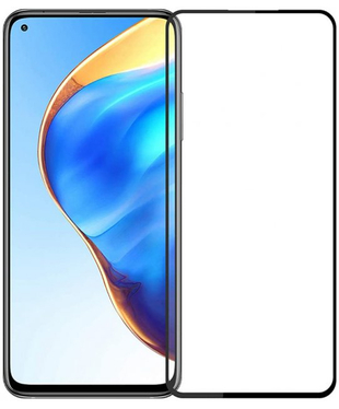 Защитное стекло Samsung Galaxy A71 A715F/M51/Xiaomi Mi 10T/Note 10 Pro/Redmi K30/Note 9S/Poco X2/Poco X3/X3 Pro Black Full Glue