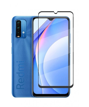 Защитное стекло Xiaomi Redmi 9/9T/Poco M2/M3 Black Full Glue