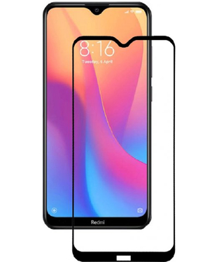 Защитное стекло Xiaomi Redmi 8/Redmi 8A Black Full Glue