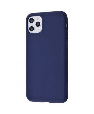 Чехол силиконовый Wave Full Cover IPhone 11 Pro Max Dark Blue