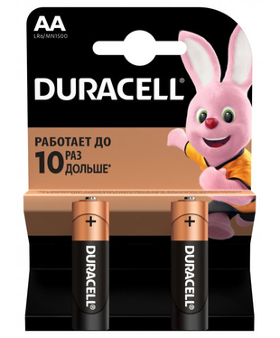 Батарейка DURACELL LR06 MN1500 1x2 шт.