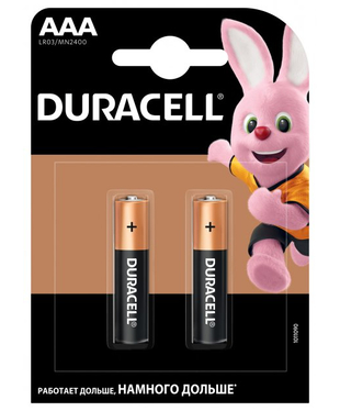 Батарейка DURACELL LR03 MN2400 1x2 шт.