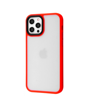 Чехол Shadow Matte Metal Buttons IPhone 11 Pro Max Red