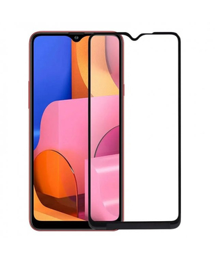 Защитное стекло Samsung Galaxy A20s A207F Black Full Glue