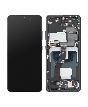 Дисплей Samsung G998B Galaxy S21 Ultra, Black original AMOLED Black CG F