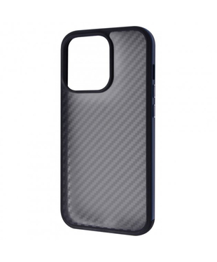 Чехол SULADA Carbon Protective Case IPhone 14 Pro Max Blue
