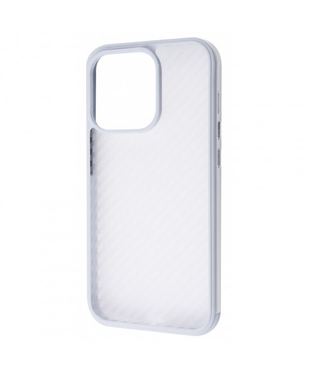 Чехол SULADA Carbon Protective Case IPhone 14 Plus  Silver